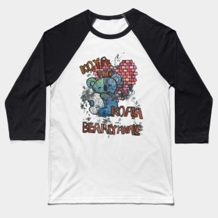 Koya Inspired Kawaii Street Art Graffiti Baseball T-Shirt